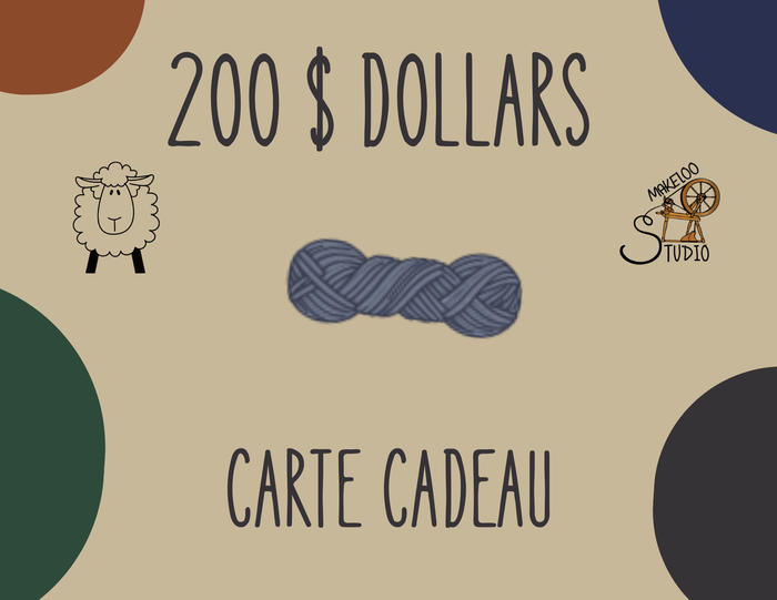 Carte Cadeau MAKELOO STUDIO -