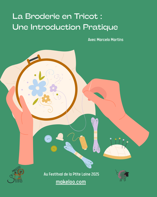Atelier - La Broderie en Tricot : Une Introduction Pratique