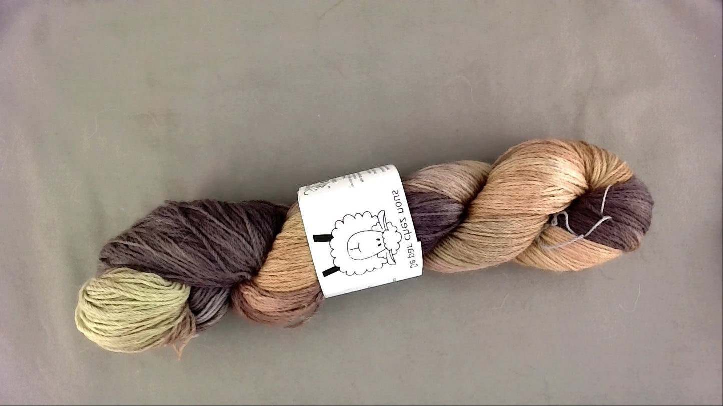 Laine à bas Eco-Responsible Sock Yarn - MAN - Jaboticaba