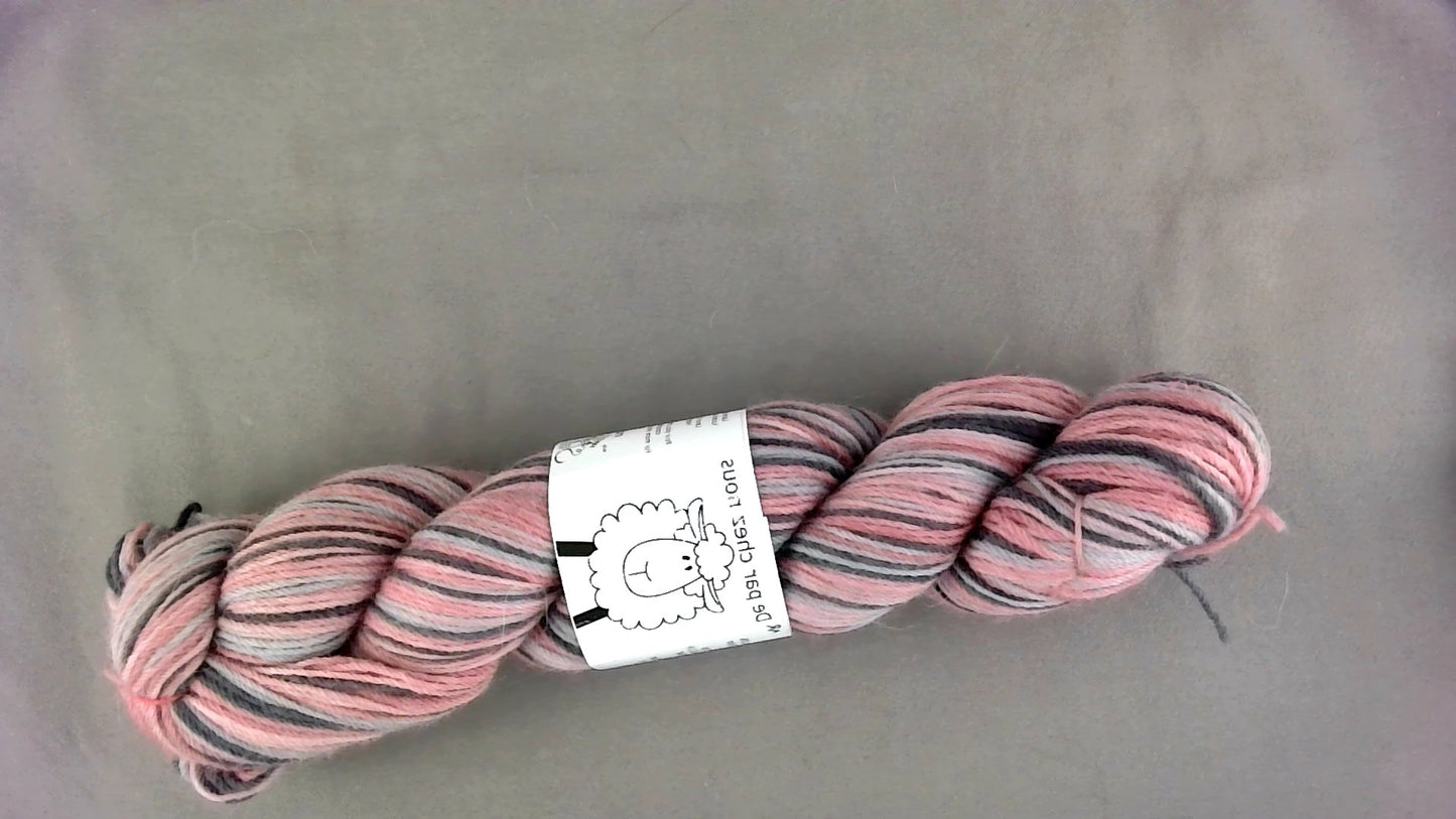 Laine à bas Eco-Responsible Sock Yarn - MAN - Vieux Rose AR