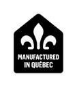 Sceau officiel Manufactured in Québec — fabriqué au Québec