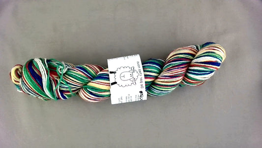 Laine à bas Eco-Responsible Sock Yarn - MAN - Crayon de couleur